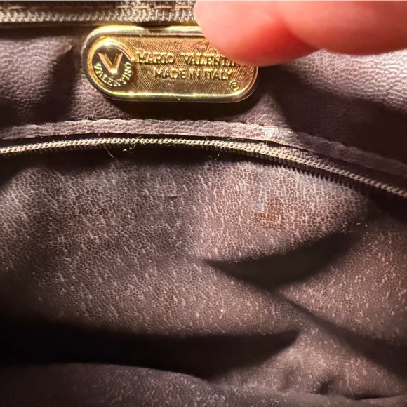 Brown Monogram Valentino Clutch - Picture 8 of 11